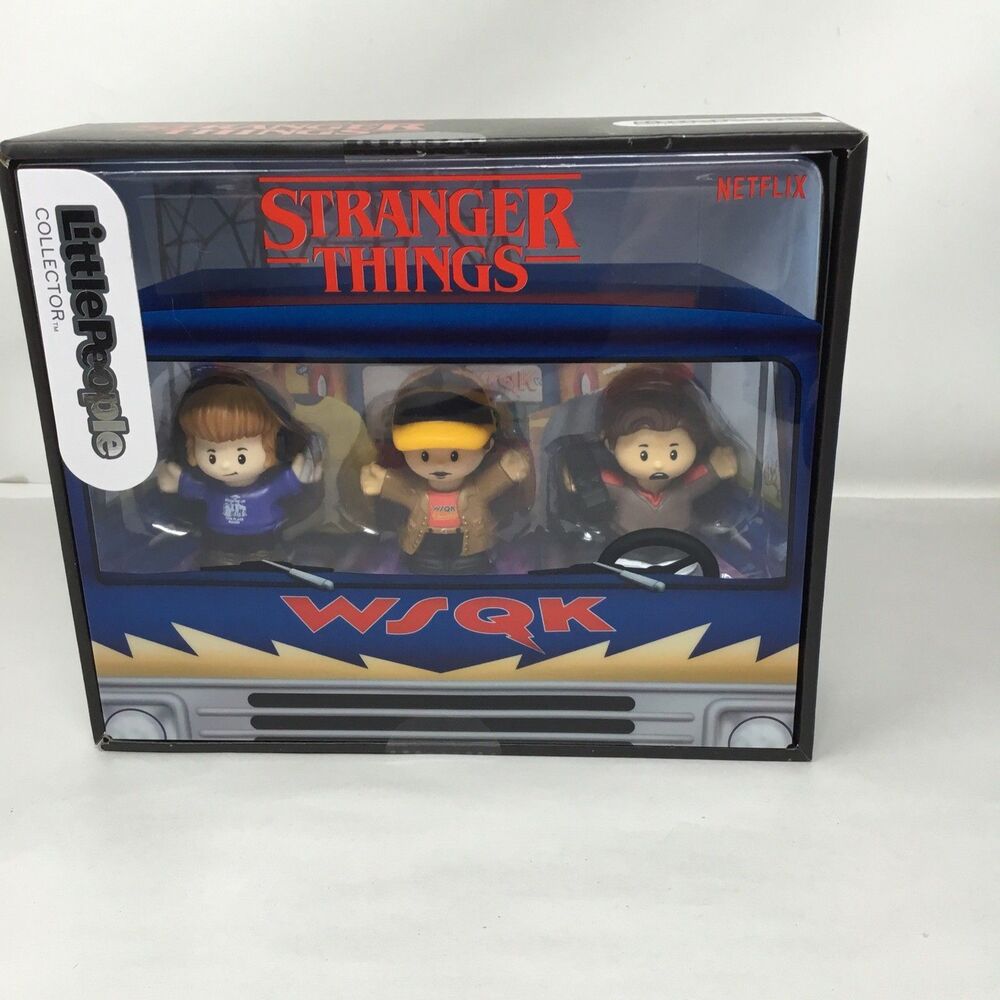 Fisher-Price Little People Collector Stranger Things WSQK Figure Set New Sealed